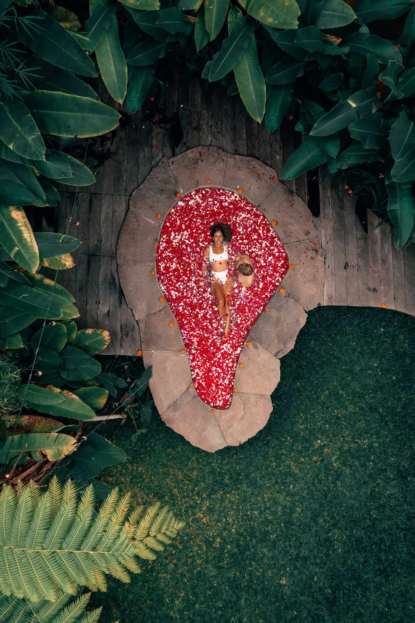Balinese flower bath 3