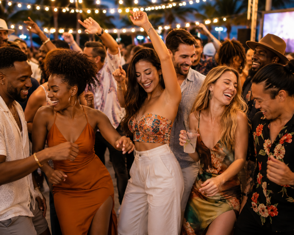 People dancing